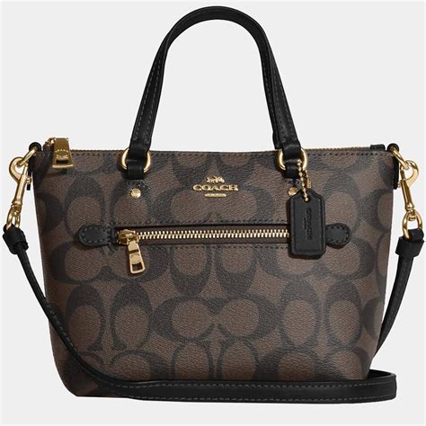 fake coach signature canvas bag|coach signature coated canvas.